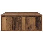 vidaXL Masă de cafea Lemn vechi 80 x 80 x 31 cm Lemn compozit vidaXL Masă de cafea Lemn vechi 80 x 80 x 31 cm Lemn compozit