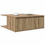 vidaXL Masă de cafea stejar artizanal 80 x 80 x 31 cm Lemn compozit vidaXL Masă de cafea stejar artizanal 80 x 80 x 31 cm Lemn compozit