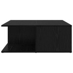 vidaXL Masă de cafea Stejar negru 80 x 80 x 31 cm Lemn compozit vidaXL Masă de cafea Stejar negru 80 x 80 x 31 cm Lemn compozit