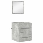 vidaXL Dulap de Baie Gri Betonal 41 x 38.5 x 48 cm Lemn compozit