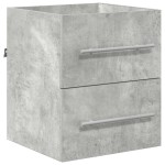vidaXL Dulap de Baie Gri Betonal 41 x 38.5 x 48 cm Lemn compozit