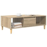 vidaXL cu depozitare cu ușă Stejar sonoma 103.5 x 60 x 35 cm Lemn compozit vidaXL cu depozitare cu ușă Stejar sonoma 103.5 x 60 x 35 cm Lemn compozit