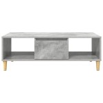 vidaXL cu depozitare cu ușă Gri beton 103.5 x 60 x 35 cm Lemn compozit vidaXL cu depozitare cu ușă Gri beton 103.5 x 60 x 35 cm Lemn compozit