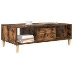 vidaXL cu depozitare cu ușă Stejar afumat 103.5 x 60 x 35 cm Lemn compozit vidaXL cu depozitare cu ușă Stejar afumat 103.5 x 60 x 35 cm Lemn compozit
