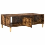 vidaXL cu depozitare cu ușă Stejar afumat 103.5 x 60 x 35 cm Lemn compozit vidaXL cu depozitare cu ușă Stejar afumat 103.5 x 60 x 35 cm Lemn compozit