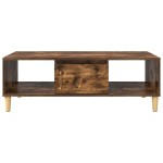 vidaXL cu depozitare cu ușă Stejar afumat 103.5 x 60 x 35 cm Lemn compozit vidaXL cu depozitare cu ușă Stejar afumat 103.5 x 60 x 35 cm Lemn compozit