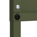 vidaXL Panou Decorativ de Grădină Verde oliv 32 x 140 cm vidaXL Panou Decorativ de Grădină Verde oliv 32 x 140 cm