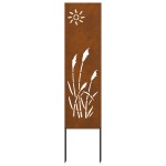 vidaXL Panou Decorativ de Grădină Ruginit 32 x 140 cm