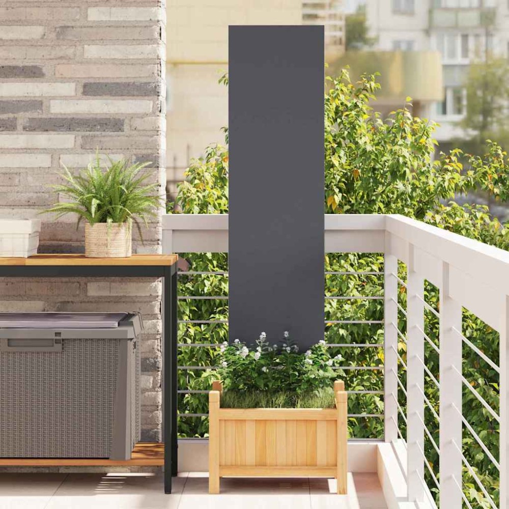 vidaXL Panou Decorativ de Grădină Antracit 32 x 140 cm