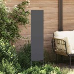 vidaXL Panou Decorativ de Grădină Antracit 32 x 140 cm vidaXL Panou Decorativ de Grădină Antracit 32 x 140 cm