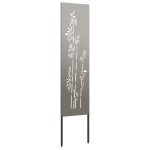vidaXL Panou Decorativ de Grădină Ruginit 32 x 140 cm