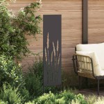 vidaXL Panou Decorativ de Grădină Negru 32 x 140 cm vidaXL Panou Decorativ de Grădină Negru 32 x 140 cm