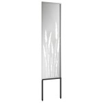 vidaXL Ecran de intimitate pentru grădină Argintiu 32 x 140 cm