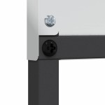 vidaXL Ecran de intimitate pentru grădină Argintiu 32 x 140 cm