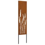 vidaXL Panou Decorativ de Grădină Ruginit 32 x 140 cm vidaXL Panou Decorativ de Grădină Ruginit 32 x 140 cm