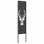 vidaXL Panou Decorativ de Grădină Negru 32 x 140 cm vidaXL Panou Decorativ de Grădină Negru 32 x 140 cm