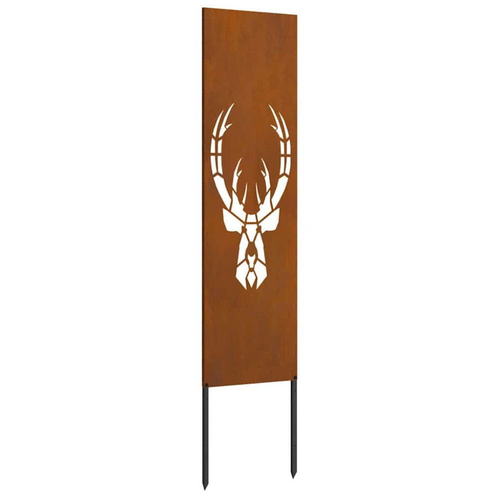 vidaXL Panou Decorativ de Grădină Ruginit 32 x 140 cm