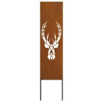 vidaXL Panou Decorativ de Grădină Ruginit 32 x 140 cm vidaXL Panou Decorativ de Grădină Ruginit 32 x 140 cm