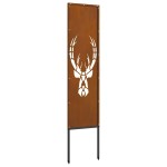 vidaXL Panou Decorativ de Grădină Ruginit 32 x 140 cm vidaXL Panou Decorativ de Grădină Ruginit 32 x 140 cm