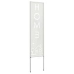 vidaXL Ecran de intimitate pentru grădină Traforaj Alb 32 x 140 cm