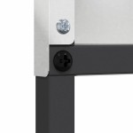 vidaXL Ecran de intimitate pentru grădină Argintiu 32 x 140 cm