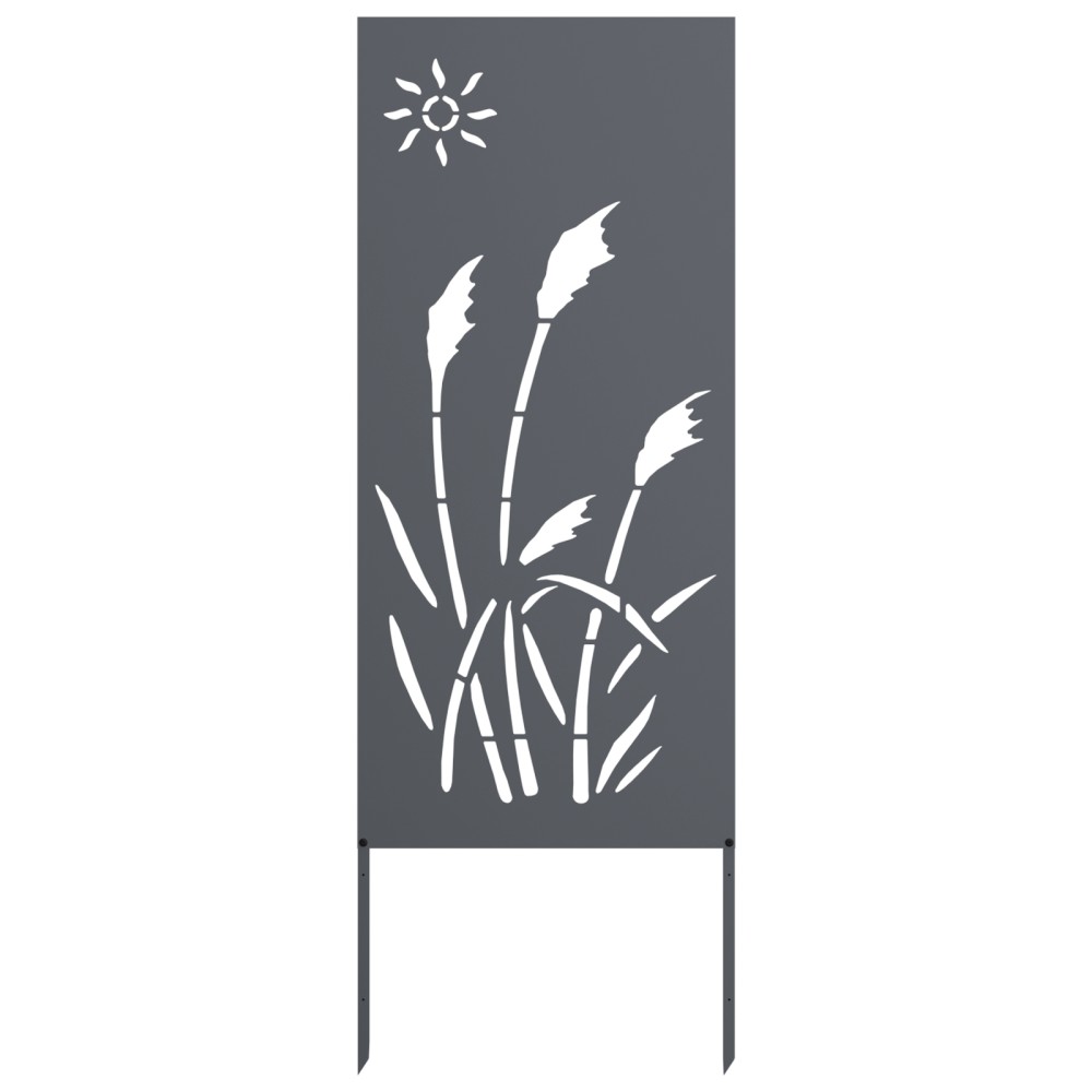 vidaXL Panou Decorativ de Grădină Antracit 32 x 140 cm
