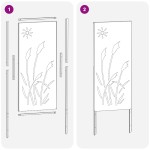 vidaXL Panou Decorativ de Grădină Antracit 32 x 140 cm vidaXL Panou Decorativ de Grădină Antracit 32 x 140 cm