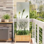 vidaXL Ecran de intimitate pentru grădină Argintiu 50 x 140 cm