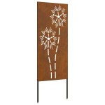 vidaXL Panou Decorativ de Grădină Altele Ruginit 50 x 140 cm vidaXL Panou Decorativ de Grădină Altele Ruginit 50 x 140 cm
