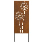 vidaXL Panou Decorativ de Grădină Altele Ruginit 50 x 140 cm vidaXL Panou Decorativ de Grădină Altele Ruginit 50 x 140 cm