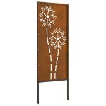 vidaXL Panou Decorativ de Grădină Altele Ruginit 50 x 140 cm vidaXL Panou Decorativ de Grădină Altele Ruginit 50 x 140 cm
