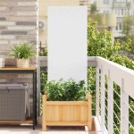 vidaXL Panou Decorativ de Grădină Alb 50 x 140 cm Oțel laminat la rece vidaXL Panou Decorativ de Grădină Alb 50 x 140 cm Oțel laminat la rece