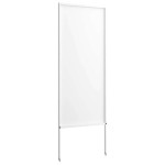vidaXL Panou Decorativ de Grădină Alb 50 x 140 cm Oțel laminat la rece vidaXL Panou Decorativ de Grădină Alb 50 x 140 cm Oțel laminat la rece