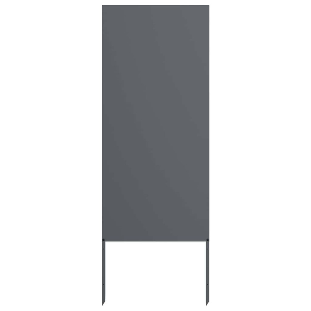 vidaXL Panou Decorativ de Grădină Antracit 50 x 140 cm