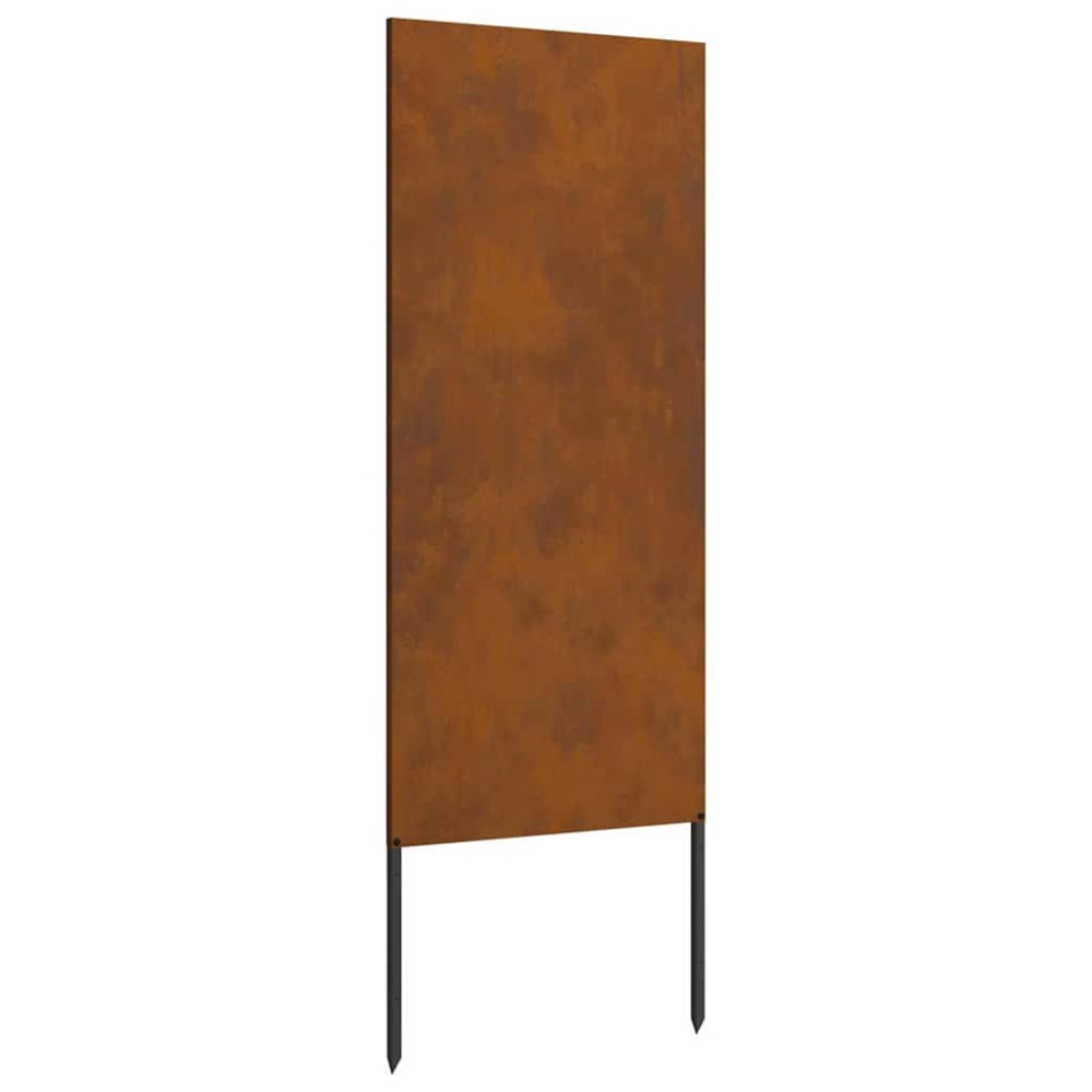 vidaXL Panou Decorativ de Grădină Ruginit 50 x 140 cm