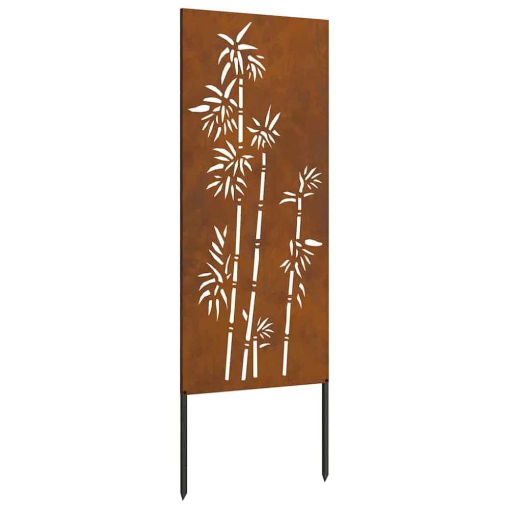 vidaXL Panou Decorativ de Grădină Ruginit 50 x 140 cm