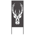 vidaXL Ecran de intimitate pentru grădină Negru 50 x 140 cm