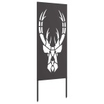 vidaXL Ecran de intimitate pentru grădină Negru 50 x 140 cm