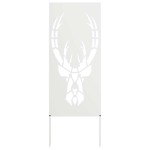 vidaXL Ecran de intimitate pentru grădină Animal Print Alb 50 x 140 cm