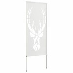 vidaXL Ecran de intimitate pentru grădină Animal Print Alb 50 x 140 cm