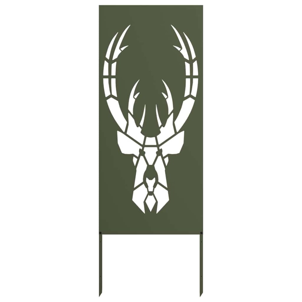 vidaXL Ecran de intimitate pentru grădină Olivengrønn 50 x 140 cm