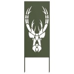 vidaXL Ecran de intimitate pentru grădină Olivengrønn 50 x 140 cm