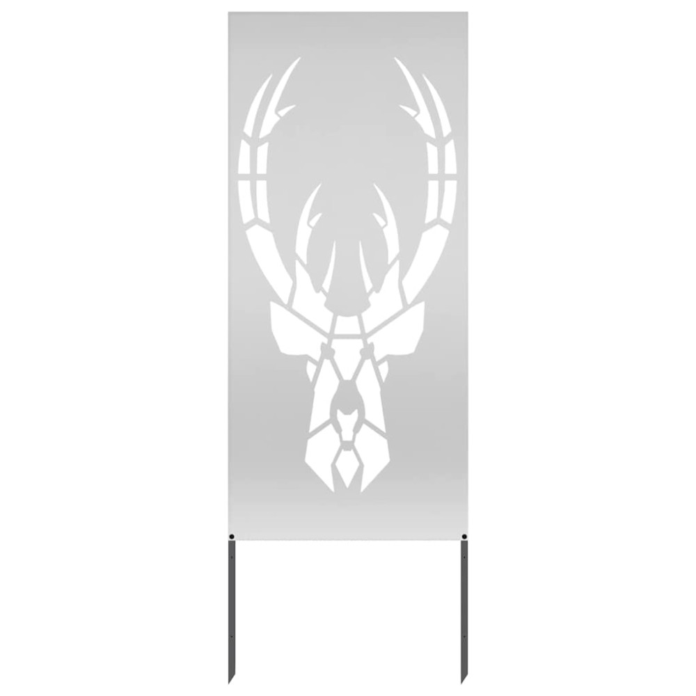 vidaXL Ecran de intimitate pentru grădină Argintiu 50 x 140 cm