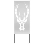 vidaXL Ecran de intimitate pentru grădină Argintiu 50 x 140 cm