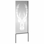 vidaXL Ecran de intimitate pentru grădină Argintiu 50 x 140 cm