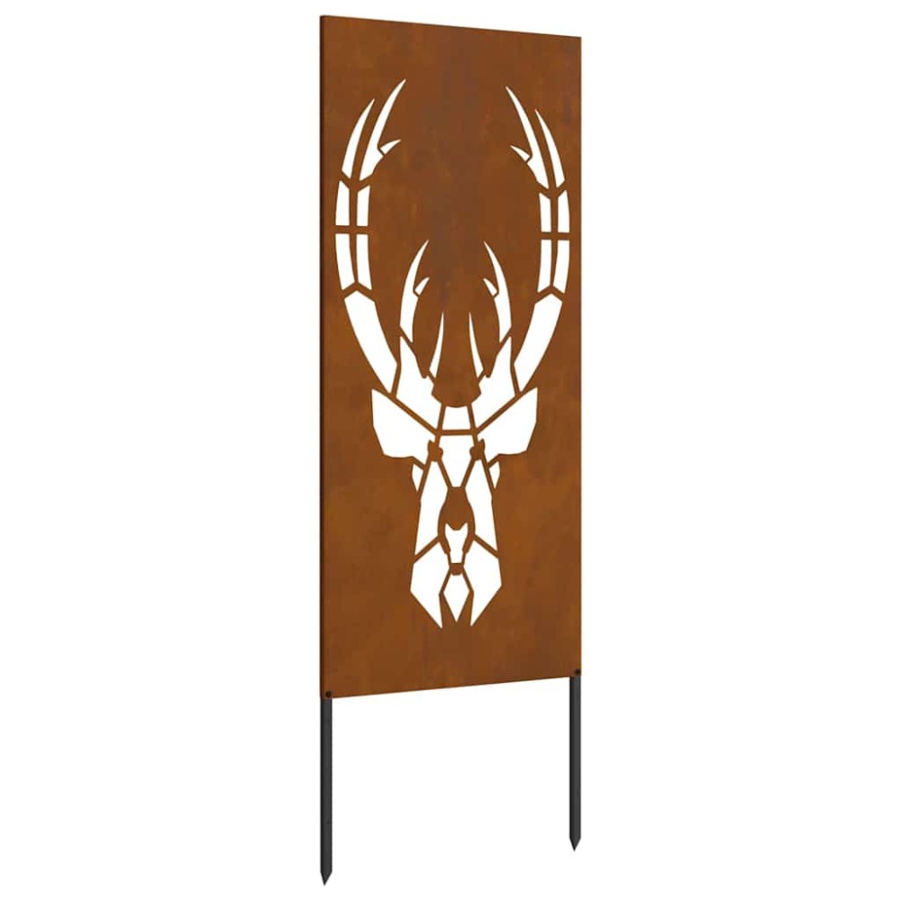 vidaXL Panou Decorativ de Grădină Ruginit 50 x 140 cm