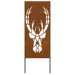 vidaXL Panou Decorativ de Grădină Ruginit 50 x 140 cm vidaXL Panou Decorativ de Grădină Ruginit 50 x 140 cm