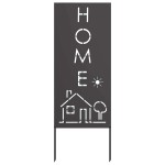 vidaXL Ecran de intimitate pentru grădină Traforaj Negru 50 x 140 cm