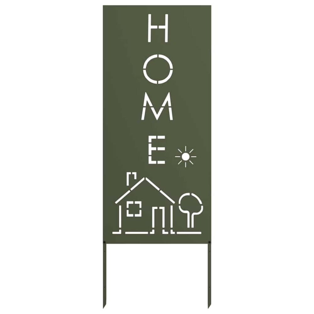 vidaXL Ecran de intimitate pentru grădină Olivengrønn 50 x 140 cm