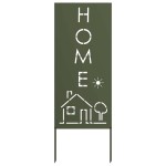 vidaXL Ecran de intimitate pentru grădină Olivengrønn 50 x 140 cm